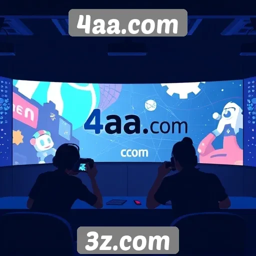 Como o 4aa.com interage com a comunidade gamer