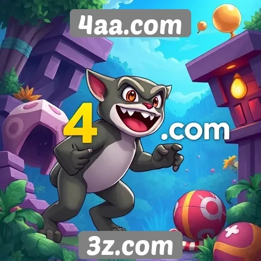 Exploração das categorias de jogos disponíveis no 4aa.com